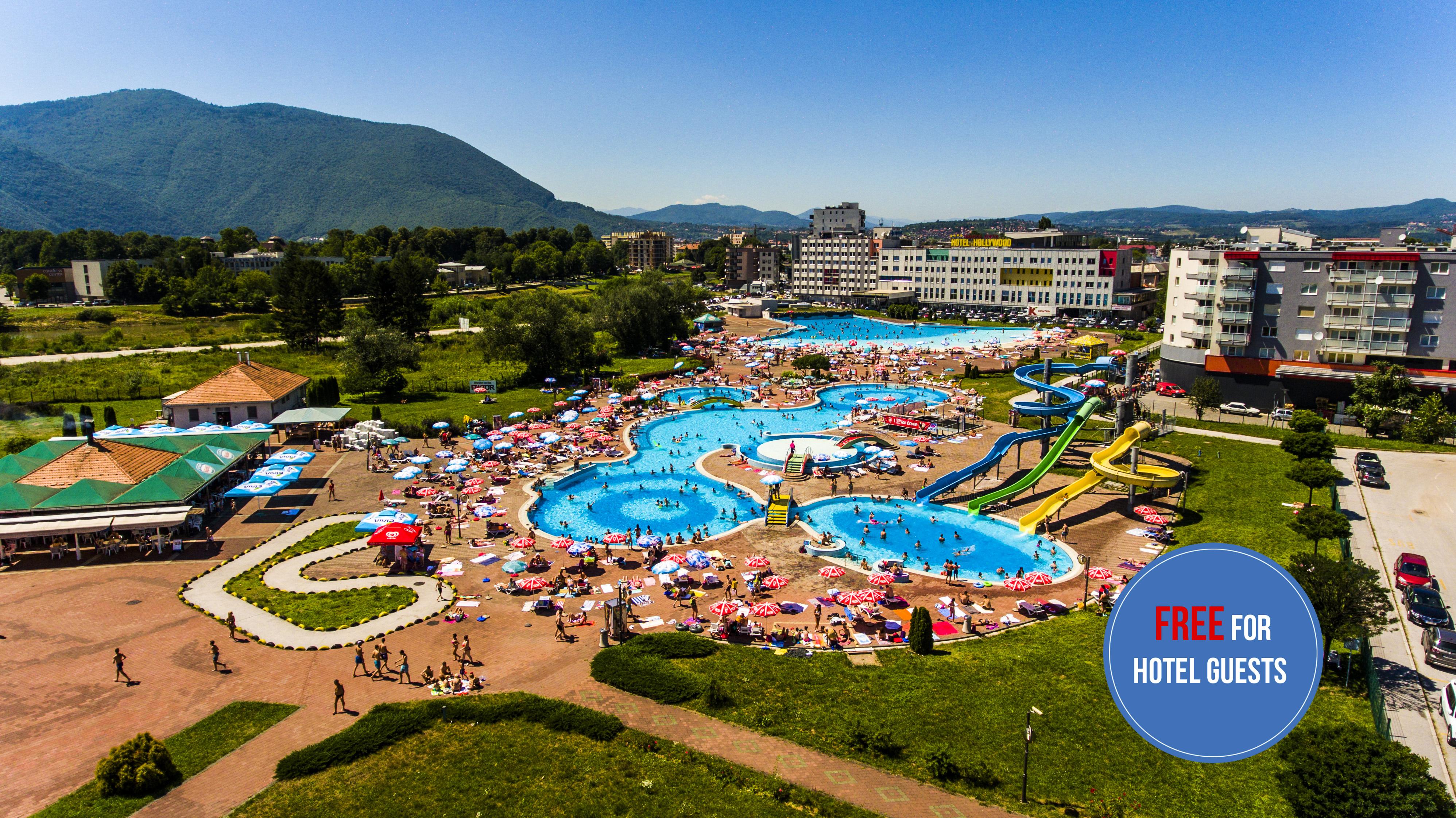 Hotel Hills Sarajevo Congress & Thermal Spa Resort Ilidža Exterior foto Aquapark Podgorica